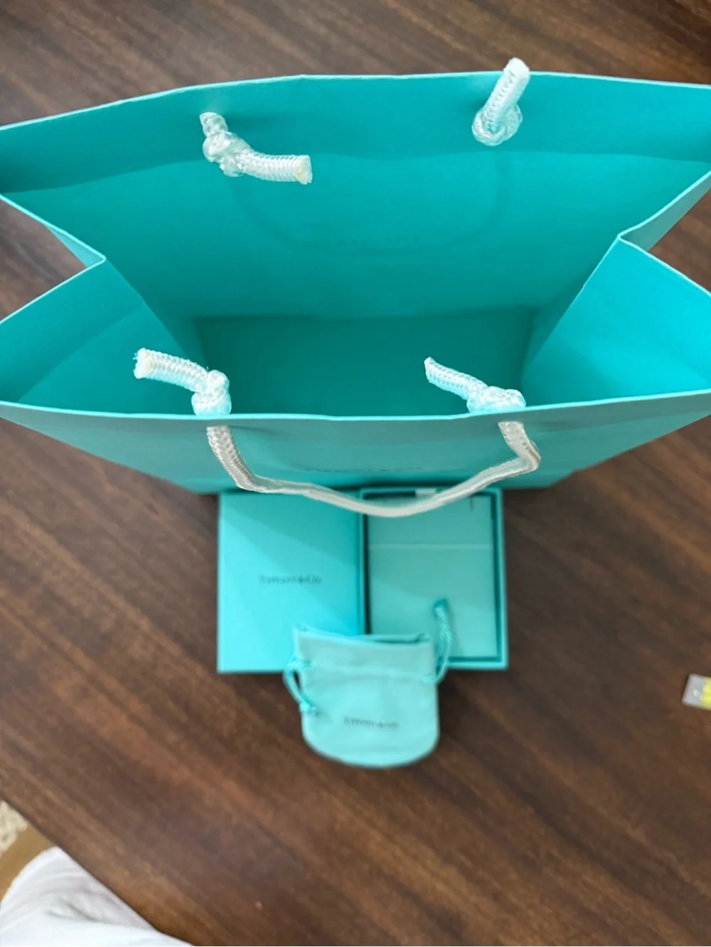 Tiffany & Co. Signature Gift Bag, Box & Pouch Set